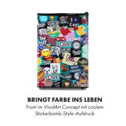 Cool Vibe 70+ Kühlschrank 72 Liter 2 Böden Stickerbomb-Style -Outdoor Grills Verkaufsgeschäft 10035252 de 0003 logo