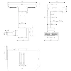 Full House 2.0 DownAir System Induktionsherd Dunstabzugshaube 271 M³/h -Outdoor Grills Verkaufsgeschäft 10035259 yy 0009 logo