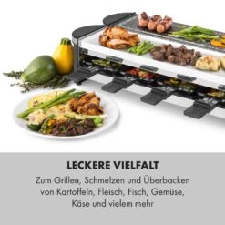 Tenderloin 50/50 Raclette-Grill 1200W 8 Personen Natursteinplatte Metallgrillplatte -Outdoor Grills Verkaufsgeschäft 10035260 de 0004 logo