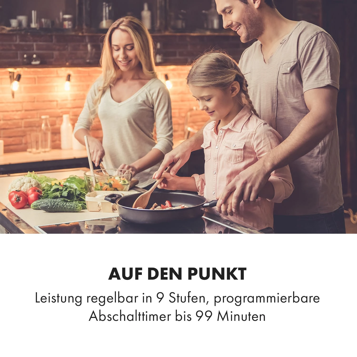 Delicatessa 77 Hybrid Prime Einbaukochfeld Induktion 4 Zonen 7000W 2 Delicatessa 77 Hybrid Prime Einbaukochfeld Induktion 4 Zonen 7000W – Bild 2