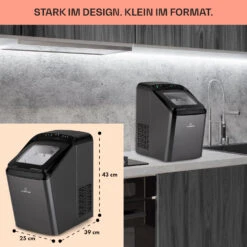 Partytime Eiswürfelmaschine Klareis 15kg/24h Edelstahl -Outdoor Grills Verkaufsgeschäft 10035295 de 0006 usp
