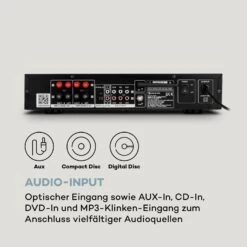 AMP-CD608 DAB HiFi-Stereo-Verstärker 4x100W RMS DAB+ BT Opt.-In -Outdoor Grills Verkaufsgeschäft 10035298 de 0006 logo