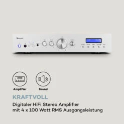 AMP-CD608 DAB HiFi-Stereo-Verstärker 4x100W RMS DAB+ BT Opt.-In Fernbedienung -Outdoor Grills Verkaufsgeschäft 10035299 de 0004 logo