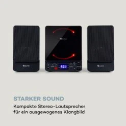Microstar Vertikal-Stereoanlage CD-Player Bluetooth USB Fernbedienung -Outdoor Grills Verkaufsgeschäft 10035301 de 0003 logo