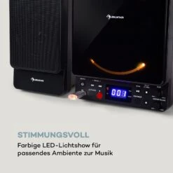 Microstar Vertikal-Stereoanlage CD-Player Bluetooth USB Fernbedienung -Outdoor Grills Verkaufsgeschäft 10035301 de 0006 logo