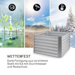 High Grow Straight Hochbeet 100x60x100cm 600l Stahl -Outdoor Grills Verkaufsgeschäft 10035332 de 0006 logo