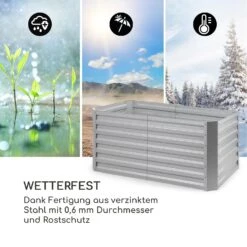 High Grow Straight Hochbeet 120x60x60cm 432l Stahl -Outdoor Grills Verkaufsgeschäft 10035335 de 0006 logo