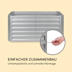 High Grow Straight Hochbeet 120x60x60cm 432l Stahl -Outdoor Grills Verkaufsgeschäft 10035335 de 0007 logo