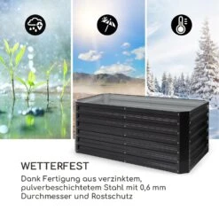 High Grow Straight Hochbeet 120x60x60cm 432l Stahl -Outdoor Grills Verkaufsgeschäft 10035350 de 0006 logo
