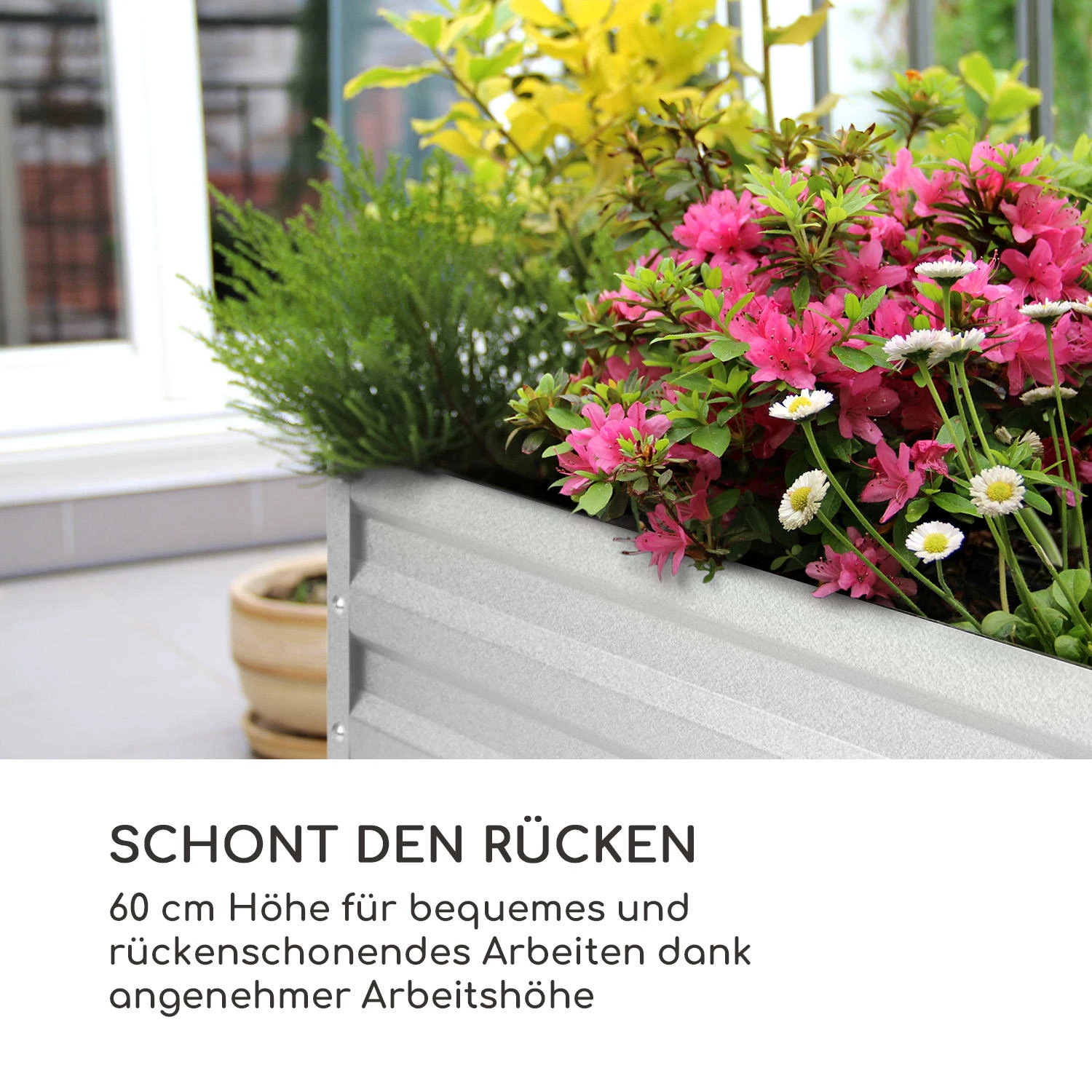 High Grow Straight Hochbeet 200x60x100cm 1200l Stahl 3 High Grow Straight Hochbeet 200x60x100cm 1200l Stahl – Bild 3