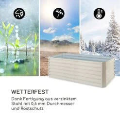 High Grow Straight Hochbeet 200x60x100cm 1200l Stahl -Outdoor Grills Verkaufsgeschäft 10035352 de 0006 logo