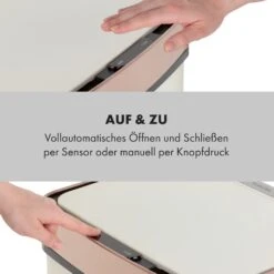 Royal Trash Rose Gold Sensor-Mülleimer 72 Liter Edelstahl -Outdoor Grills Verkaufsgeschäft 10035364 de 0007 logo