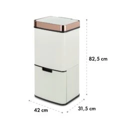 Royal Trash Rose Gold Sensor-Mülleimer 72 Liter Edelstahl -Outdoor Grills Verkaufsgeschäft 10035364 yy 0011 logo Klarstein Royal Trash Rose Gold Sensor Muelleimer