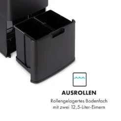 Royal Trash Matte Black Sensor-Mülleimer 72 Liter Edelstahl -Outdoor Grills Verkaufsgeschäft 10035365 de 0005 logo