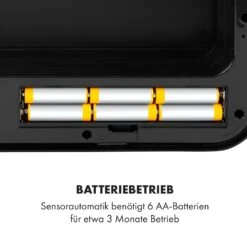 Royal Trash Matte Black Sensor-Mülleimer 72 Liter Edelstahl -Outdoor Grills Verkaufsgeschäft 10035365 de 0008 logo