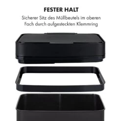 Royal Trash Matte Black Sensor-Mülleimer 72 Liter Edelstahl -Outdoor Grills Verkaufsgeschäft 10035365 de 0009 logo
