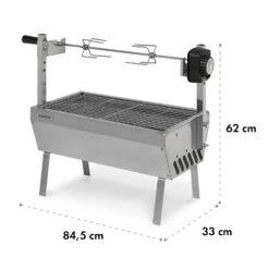 Sauenland Mini Rotisserie-Grill Drehspieß 4W 12kg Max. Edelstahl -Outdoor Grills Verkaufsgeschäft 10035371 yy 0007 dimensions