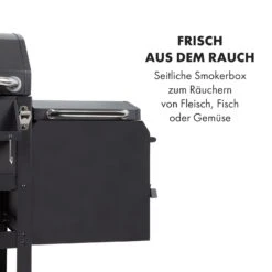 Kingsville Smoker Kombigrill Gas Kohle Smoker 13,5kW 3+1 Brenner -Outdoor Grills Verkaufsgeschäft 10035409 de 0004 logo