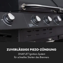 Kingsville Smoker Kombigrill Gas Kohle Smoker 13,5kW 3+1 Brenner -Outdoor Grills Verkaufsgeschäft 10035409 de 0008 logo