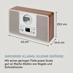 Scala VCD Digitalradio CD BT MP3 DAB+ UKW Radio 14 Scala VCD Digitalradio CD BT MP3 DAB+ UKW Radio -Outdoor Grills Verkaufsgeschäft 10035423 de 0004 logo