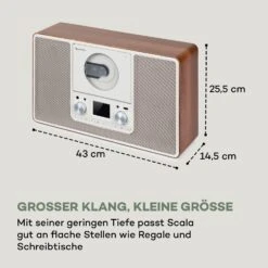 Scala VCD-IR Internetradio WLAN CD BT MP3 DAB+ UKW Radio -Outdoor Grills Verkaufsgeschäft 10035426 de 0004 logo