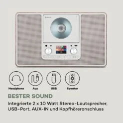 Scala VCD-IR Internetradio WLAN CD BT MP3 DAB+ UKW Radio -Outdoor Grills Verkaufsgeschäft 10035426 de 0008 logo