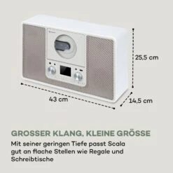 Scala VCD-IR Internetradio WLAN CD BT MP3 DAB+ UKW Radio -Outdoor Grills Verkaufsgeschäft 10035427 de 0004 logo