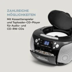Harper CD Boombox CD-Player Bluetooth Kassette UKW AUX USB -Outdoor Grills Verkaufsgeschäft 10035462 de 0005 logo