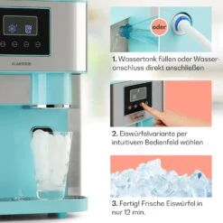 Eiszeit Crush Eiswürfelmaschine 2 Größen Crushed Ice -Outdoor Grills Verkaufsgeschäft 10035509 de 0004 usp