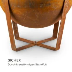 Fire Globe Feuerschale Mit Grill Ø60cm Stahl -Outdoor Grills Verkaufsgeschäft 10035510 de 0005 logo