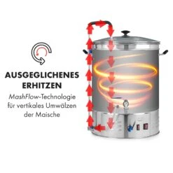 Brauheld Pro Maischekessel 3300W 70L 30-100°C Umwälzpumpe Edelstahl -Outdoor Grills Verkaufsgeschäft 10035516 de 0005 logo