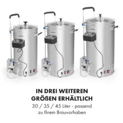 Brauheld Pro Maischekessel 3300W 70L 30-100°C Umwälzpumpe Edelstahl -Outdoor Grills Verkaufsgeschäft 10035516 de 0009 logo