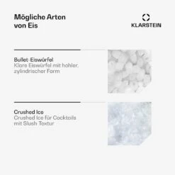 Icefestival Bullet Eiswürfelbereiter 400W 1,9l 20kg/24h -Outdoor Grills Verkaufsgeschäft 10035578 de 0005 usp