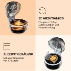 VitAir Smart Heißluftfritteuse App-Steuerung / 1400W / 7,75 Ltr / 20 Programme -Outdoor Grills Verkaufsgeschäft 10035592 de 0006 logo