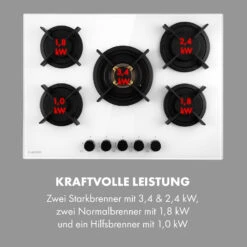 Goldflame 5 Gaskochfeld 5-flammig Messing-Brenner Glaskeramik -Outdoor Grills Verkaufsgeschäft 10035615 de 0006 logo