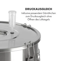 Gärkeller Pro XL Fermentierkessel 60 Liter Ablassventil 304-Edelstahl -Outdoor Grills Verkaufsgeschäft 10035622 de 0004 logo