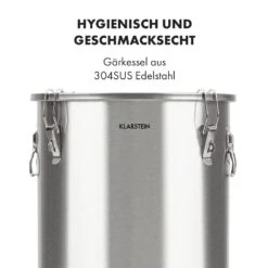 Gärkeller Pro XL Fermentierkessel 60 Liter Ablassventil 304-Edelstahl -Outdoor Grills Verkaufsgeschäft 10035622 de 0006 logo