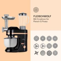 Lucia Elegance Küchenmaschine Mixer Fleischwolf 2000W BPA-frei -Outdoor Grills Verkaufsgeschäft 10035639 de 0005 logo