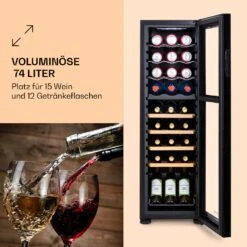 Bovella 27 Duo+ Zweizonen-Weinkühlschrank 74l 27 Fl. Glastür -Outdoor Grills Verkaufsgeschäft 10035697 de 0003 logo