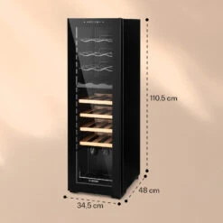 Bovella 27 Duo+ Zweizonen-Weinkühlschrank 74l 27 Fl. Glastür -Outdoor Grills Verkaufsgeschäft 10035697 yy 0007 logo
