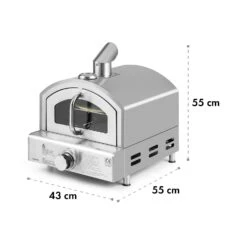 Pizzaiolo Neo Gas-Pizzaofen Inkl. Pizzastein Thermometer Edelstahl -Outdoor Grills Verkaufsgeschäft 10035708 yy 0010 logo Klarstein Pizzaiolo Neo Gas Pizzaofen