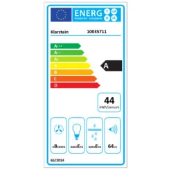 Kronleuchter Smart Inselabzugshaube 595m³/h App-Steuerung LED-Panel -Outdoor Grills Verkaufsgeschäft 10035711 energy label