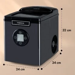 Icemeister 2G Eiswürfelmaschine 12kg/24h LC-Display Edelstahl -Outdoor Grills Verkaufsgeschäft 10035712 yy 0011 dimensions