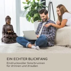 Dharma Solarbrunnen LED 48 X 72 X 41 Cm (BxHxT) Polyresin -Outdoor Grills Verkaufsgeschäft 10035714 de 0003 logo