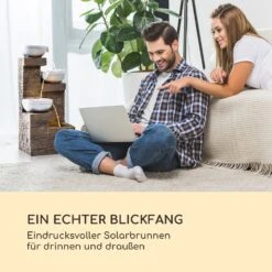 Fez Solarbrunnen LED 34 X 76 X 36 Cm (BxHxT) Polyresin -Outdoor Grills Verkaufsgeschäft 10035716 de 0003 logo