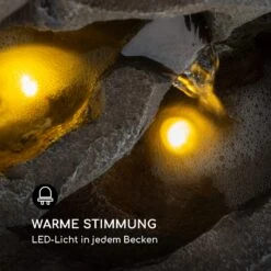 Stonehenge Solarbrunnen LED-Beleuchtung Polyresin Lithium-Ionen-Akku -Outdoor Grills Verkaufsgeschäft 10035727 de 0004 logo