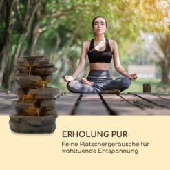 Stonehenge Solarbrunnen LED-Beleuchtung Polyresin Lithium-Ionen-Akku -Outdoor Grills Verkaufsgeschäft 10035727 de 0007 logo