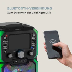 Rockstar Plus Karaoke-Anlage Karaokemaschine BT USP CD LED-Show RCA -Outdoor Grills Verkaufsgeschäft 10035746 de 0003 logo