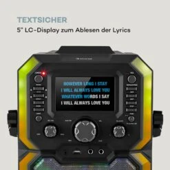 Rockstar Plus Karaoke-Anlage Karaokemaschine BT USP CD LED-Show RCA -Outdoor Grills Verkaufsgeschäft 10035746 de 0004 logo