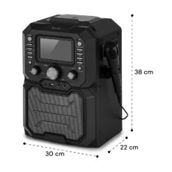 Rockstar Plus Karaoke-Anlage Karaokemaschine BT USP CD LED-Show RCA -Outdoor Grills Verkaufsgeschäft 10035746 yy 0009 logo